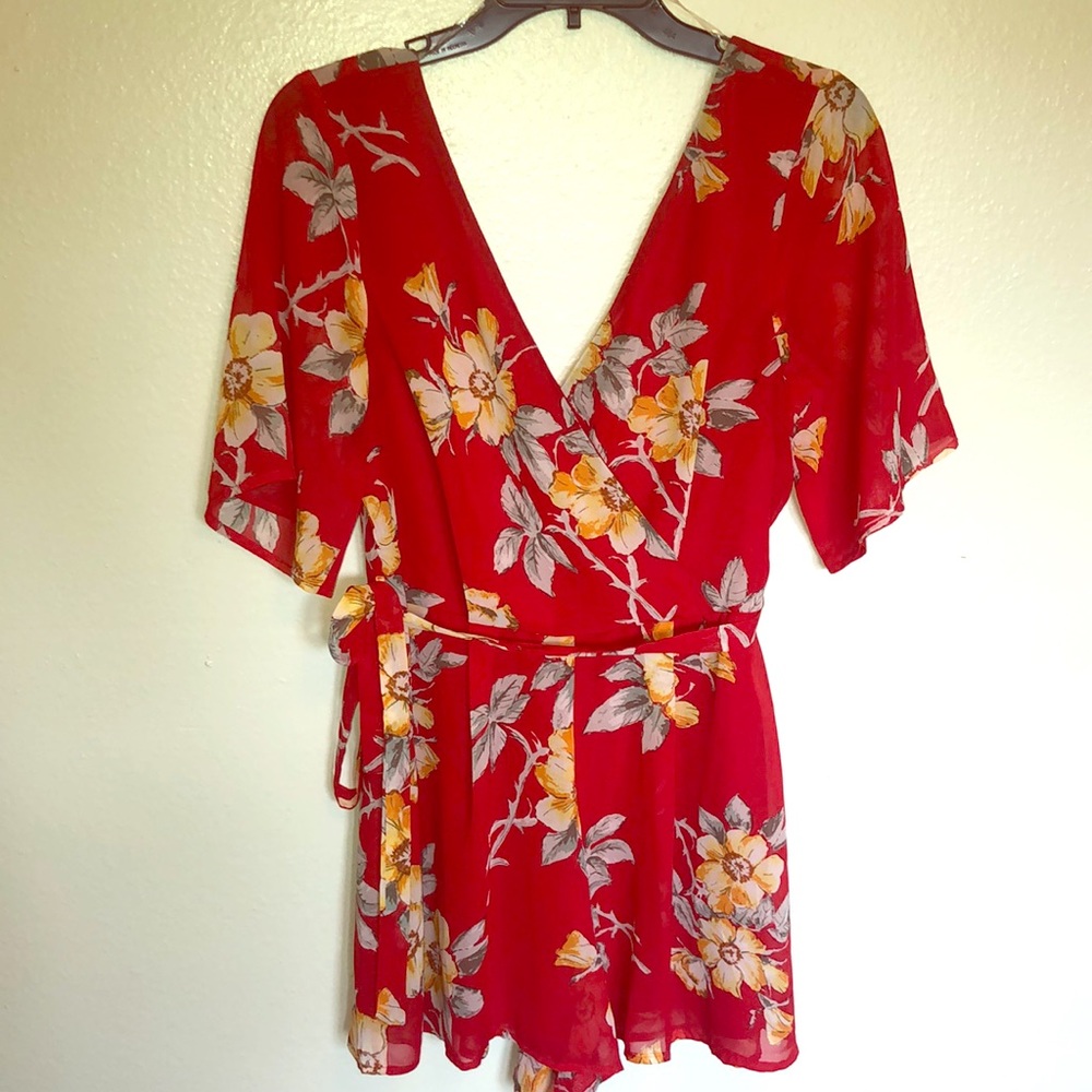 Floral romper